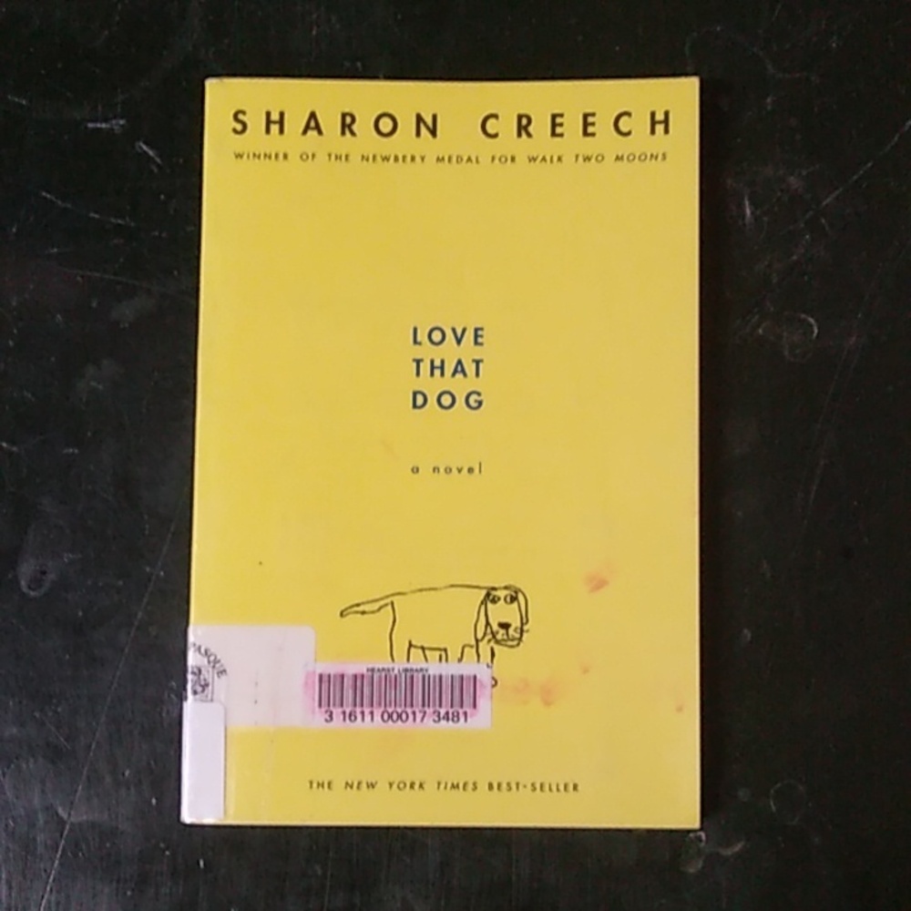 Love That Dog Sharon Creech Poetry Junior Kids Book Elementary School Homeschool